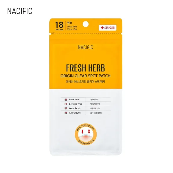 Nacific Fresh Herb Origin Clear Spot Patch (18 Patches)*5ea - EmpressKorea
