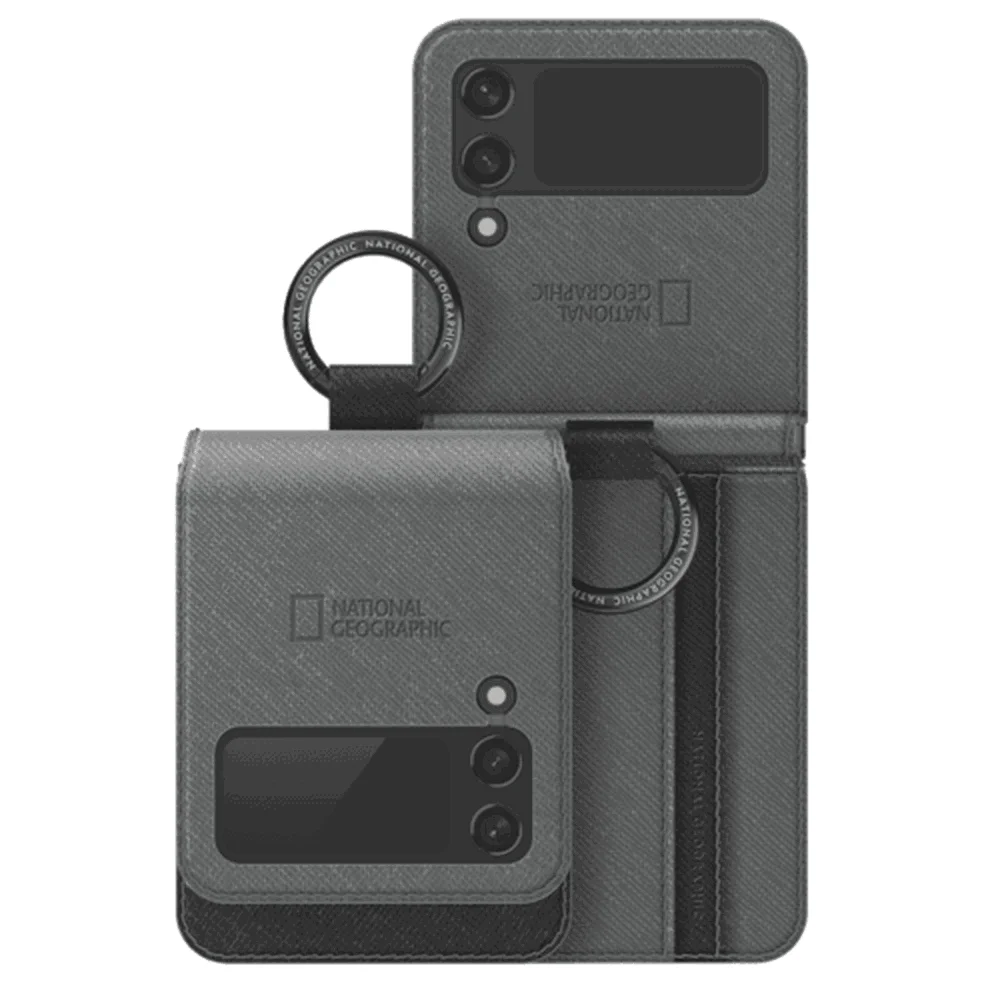 National Geographic Business Wallet Case for Galaxy Z Flip4 - EmpressKorea