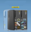 National Geographic Crystal Slim Fit Transparent Phone Case Galaxy Z Fold 4 - EmpressKorea