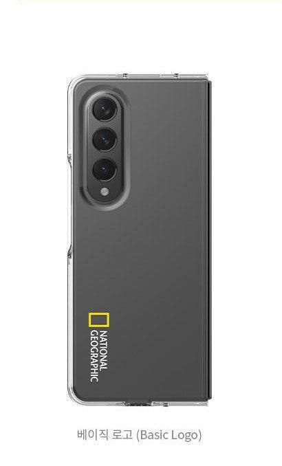 National Geographic Crystal Slim Fit Transparent Phone Case Galaxy Z Fold 4 - EmpressKorea
