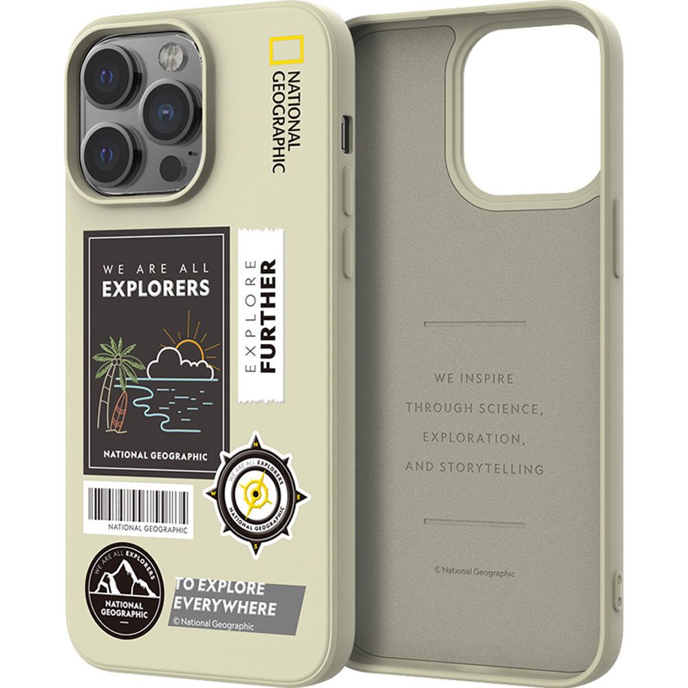 National Geographic Palette Color Wappen Case iPhone 15 Pro Max - EmpressKorea