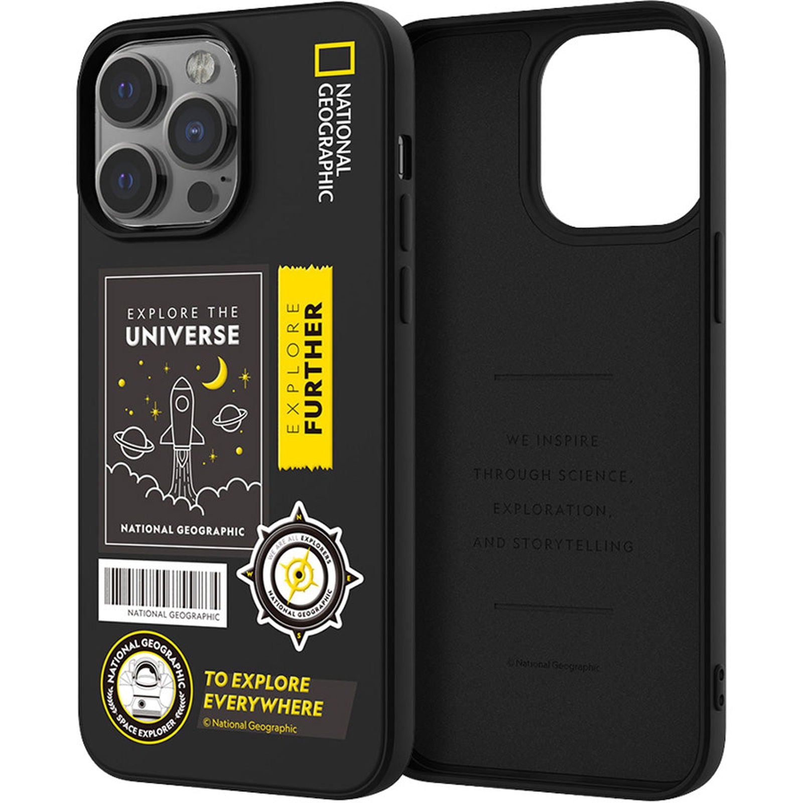 National Geographic Palette Color Wappen Case iPhone 15 Pro Max - EmpressKorea