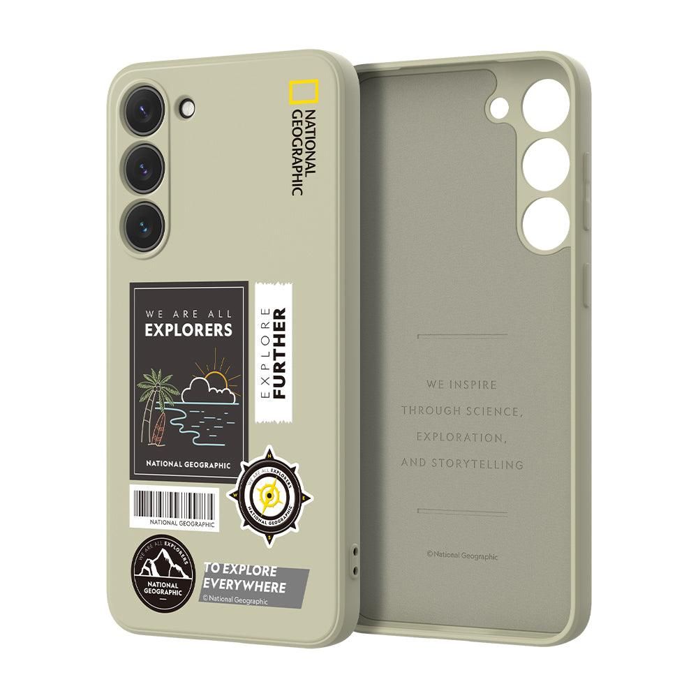 National Geographic Palette Color Wappen Phone Case for Galaxy S23 Plus - EmpressKorea