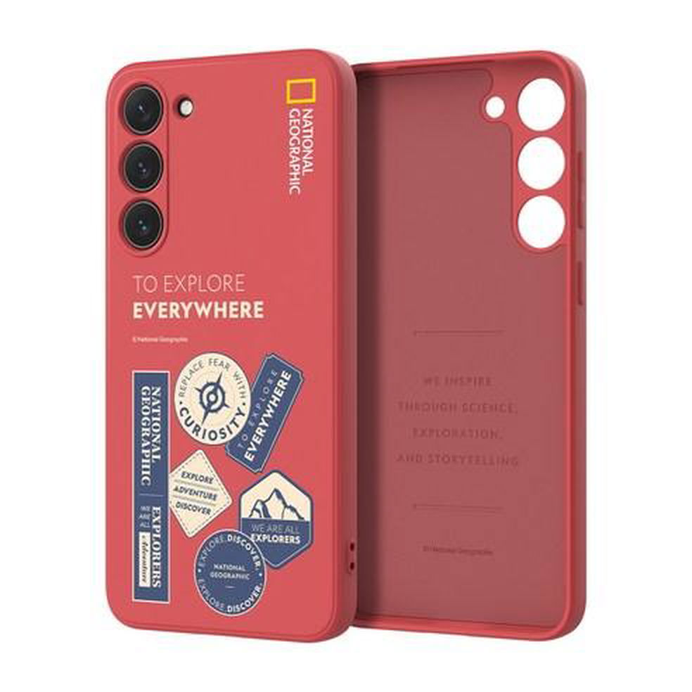 National Geographic Palette Color Wappen Phone Case for Galaxy S23 Plus - EmpressKorea