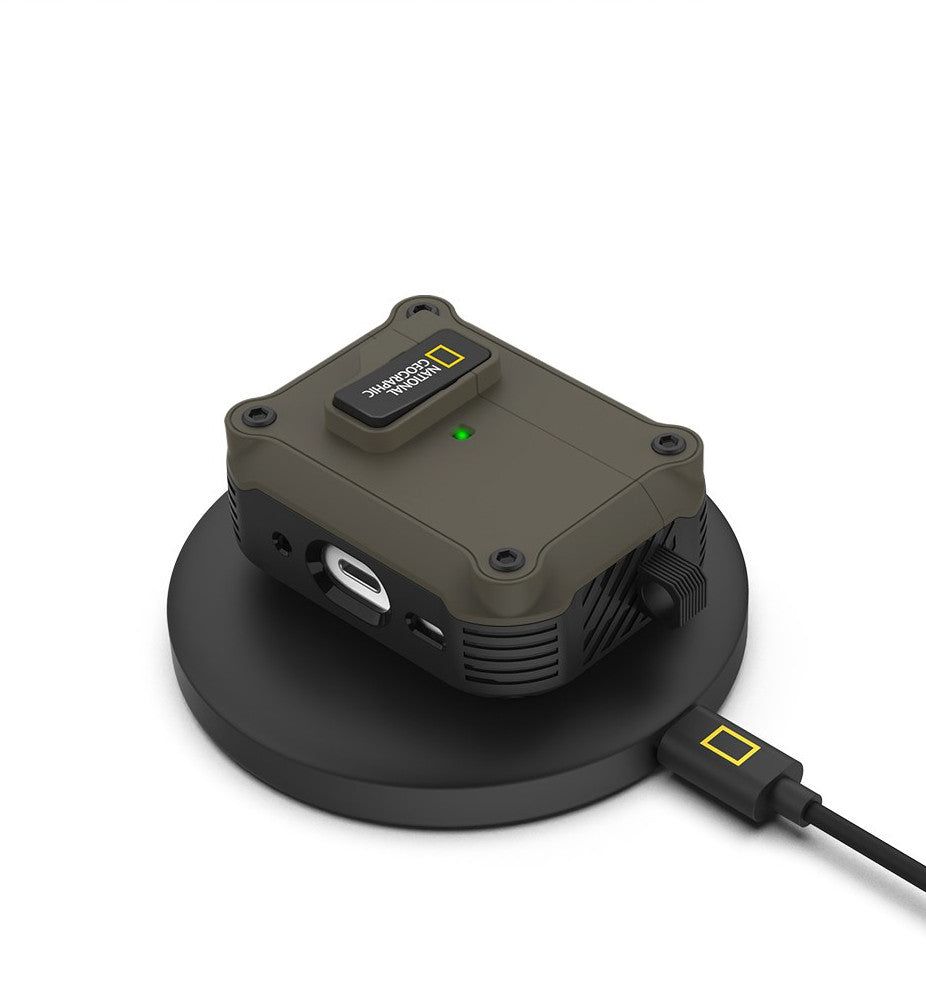 National Geographic Rugged Bumper Auto Lock Case AirPods Pro 2 - EmpressKorea