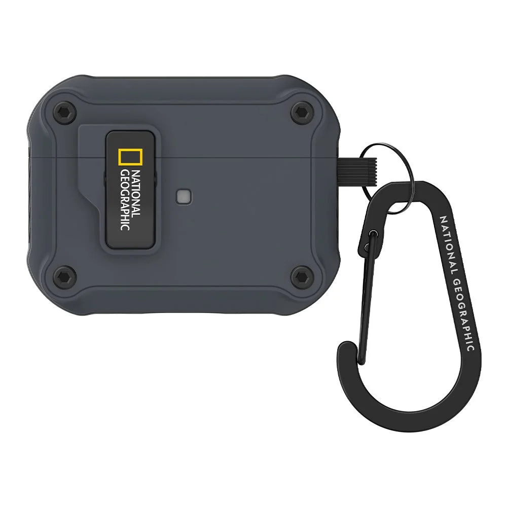 National Geographic Rugged Bumper Auto Lock Case AirPods Pro 2 - EmpressKorea