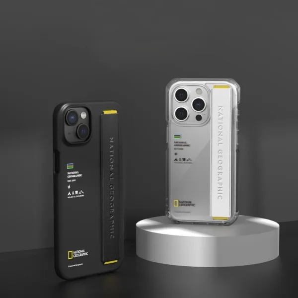 National Geographic Strap Cell Phone Case iPhone 15 Plus - EmpressKorea