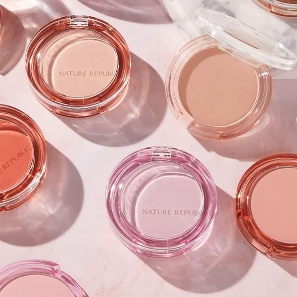Nature Republic By Flower Blusher 5g No.3 Grapefruit Cotton Candy 1EA - EmpressKorea