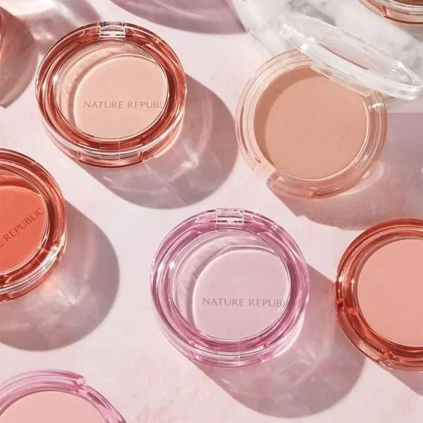 Nature Republic By Flower Blusher 5g No.3 Grapefruit Cotton Candy 1EA - EmpressKorea