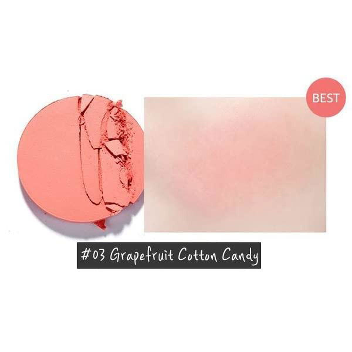 Nature Republic By Flower Blusher 5g No.3 Grapefruit Cotton Candy 1EA - EmpressKorea
