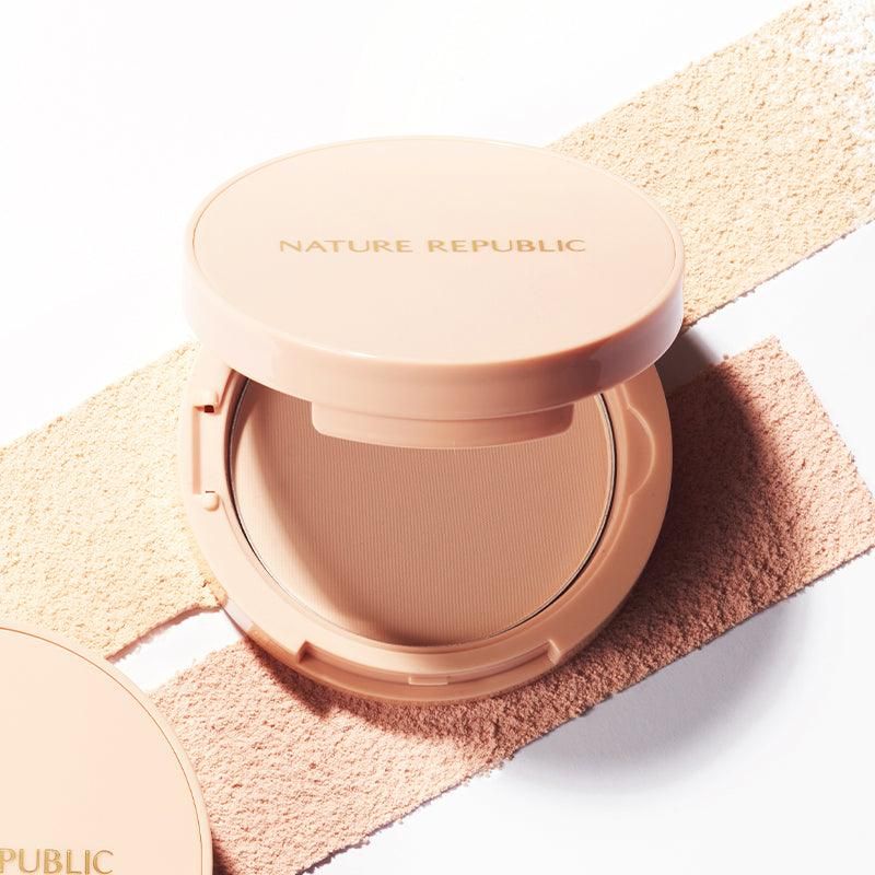 Nature Republic Provence Fixer Pact (2 Colors) 12g - EmpressKorea