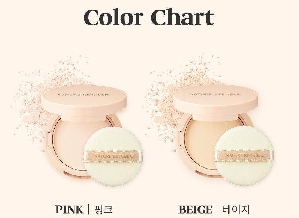Nature Republic Provence Fixer Pact (2 Colors) 12g - EmpressKorea