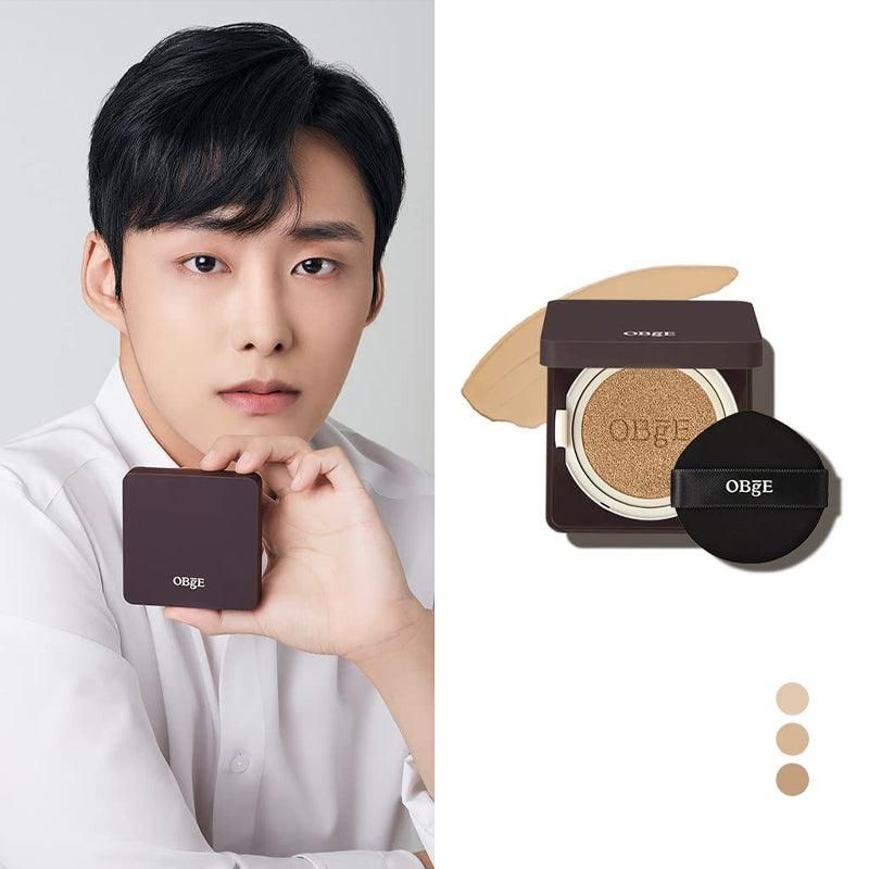 OBgE Perfect Homme Cushion (3 Colors) SPF 50+ PA+++ 15g - EmpressKorea