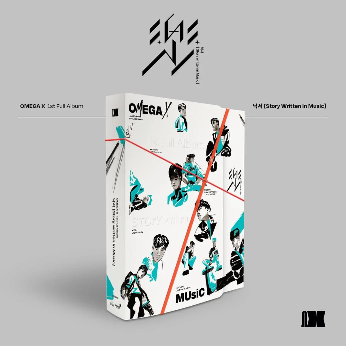 OMEGA X - 1st Full Album: 樂서 Story Written in Music - EmpressKorea