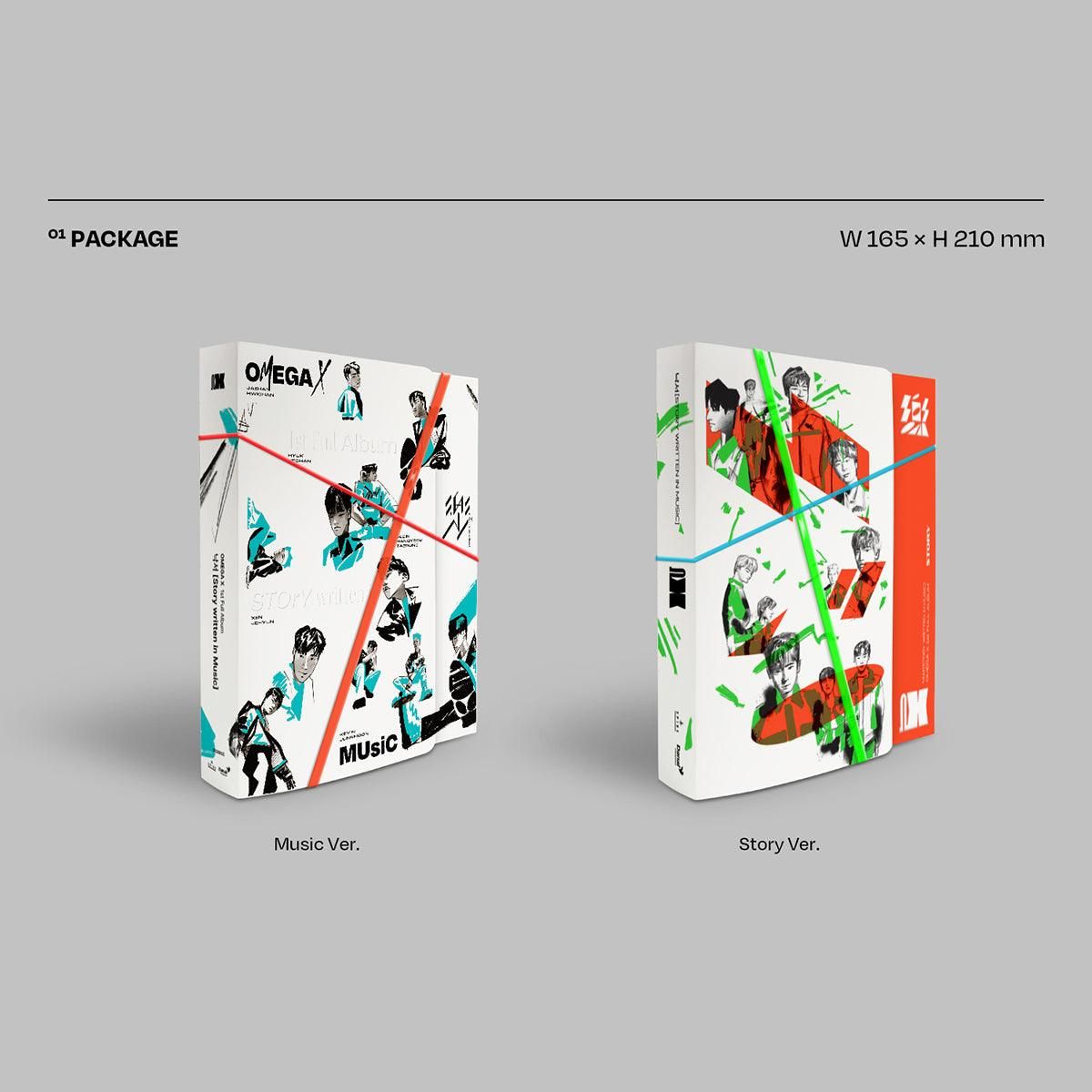 OMEGA X - 1st Full Album: 樂서 Story Written in Music - EmpressKorea