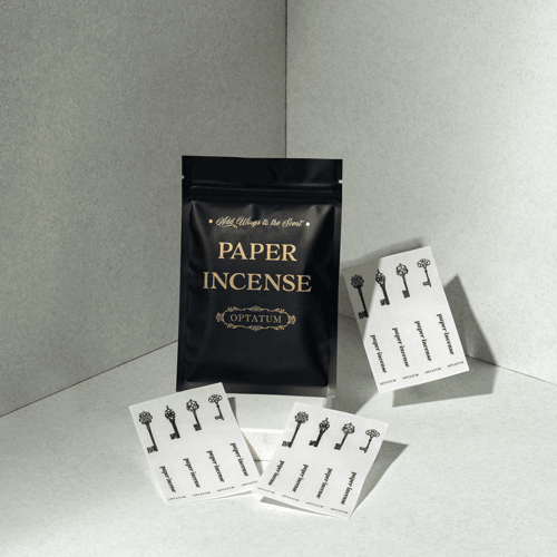 OPTATUM 8 Flavors Paper Incense Trial Kit 36 servings - EmpressKorea