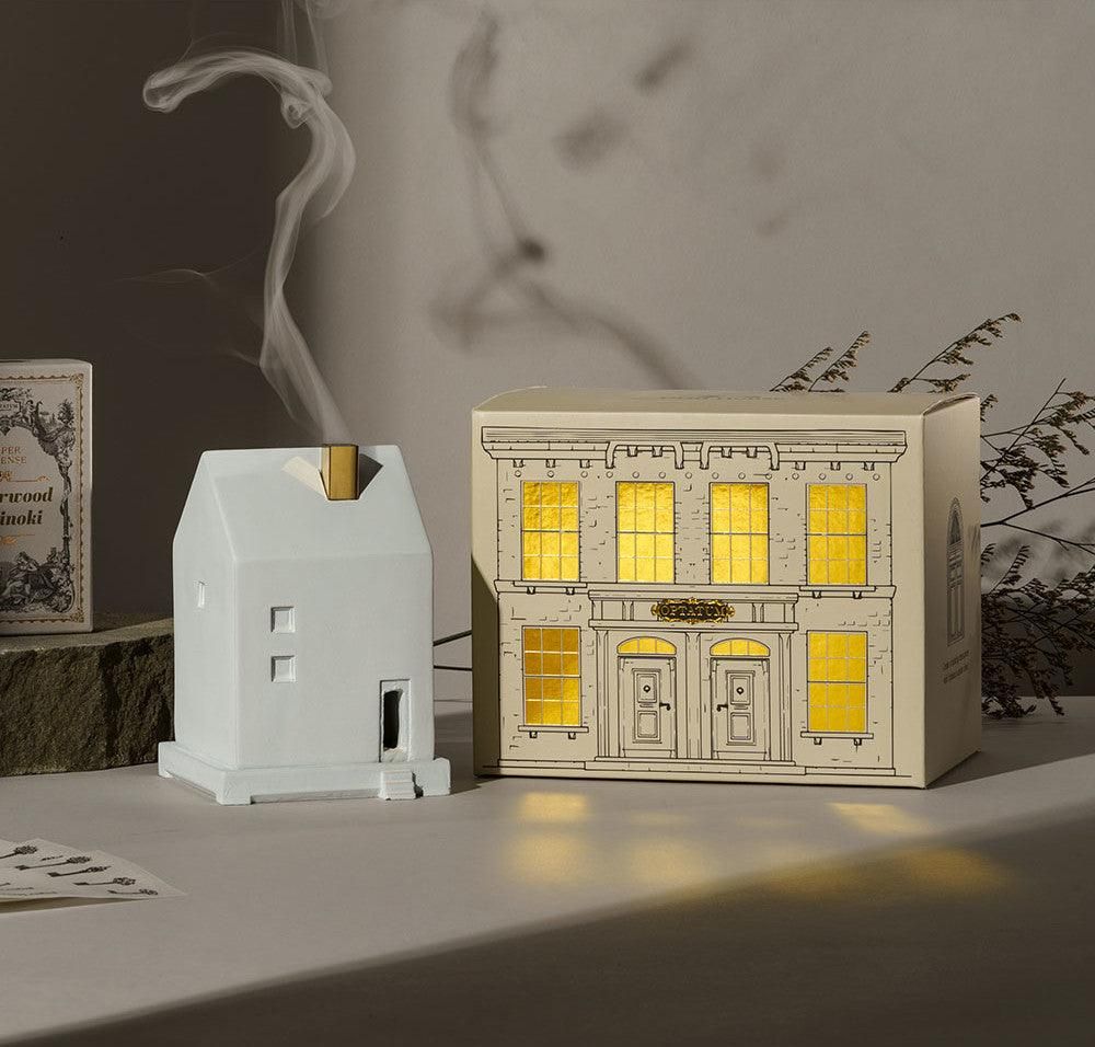 OPTATUM “Emotional Interior” Paper Incense & Grid House Holder Gift Set - EmpressKorea
