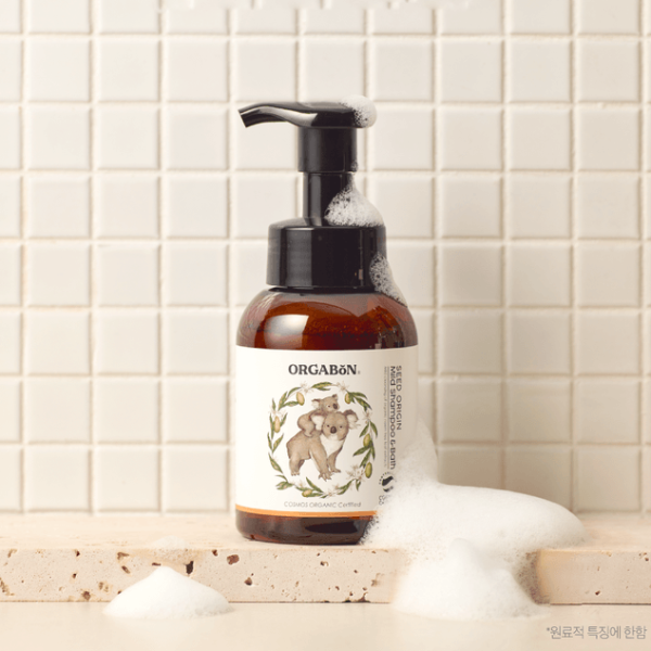 ORGABON Seed Origin Mild Baby Shampoo & Bath 280ml - EmpressKorea