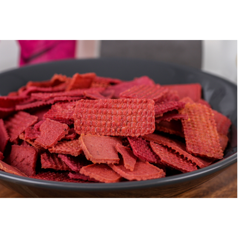 Ogring Non-fried purple roasted sweet potato chips, 100% sweet potato healthy snack, 40g, 6 pieces - EmpressKorea