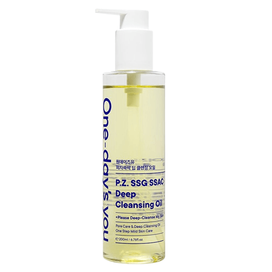 One-day's you P.Z. Ssg Ssac Deep Cleansing Oil 200ml - EmpressKorea