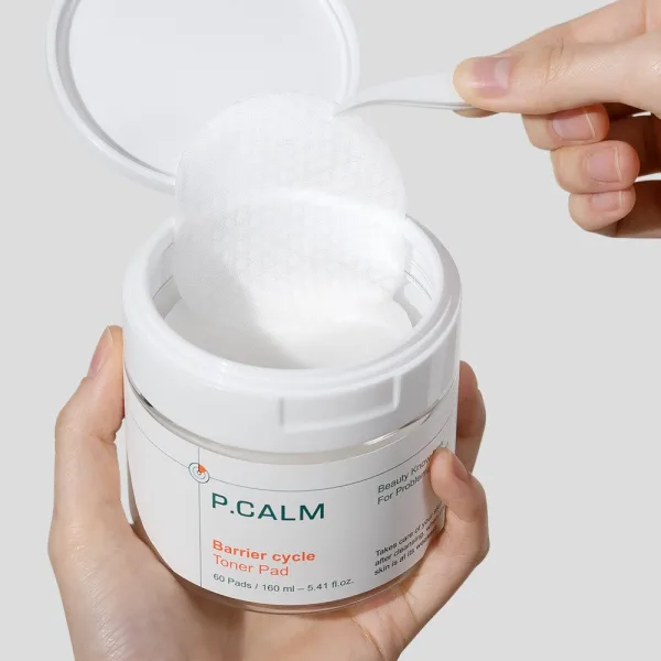 P.CALM Barrier Cycle Toner Pad 60sheets 160ml - EmpressKorea