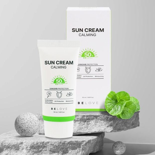 BELOVE Calming Sun Cream SPF50+/PA++++ 50ml - EmpressKorea