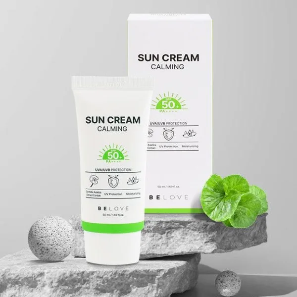 BELOVE Calming Sun Cream SPF50+/PA++++ 50ml - EmpressKorea