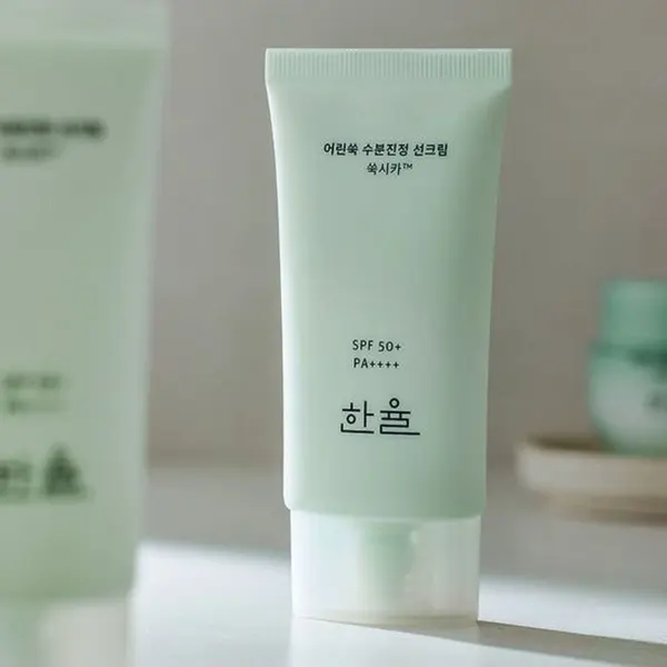 HANYUL Pure Artemisia Watery Calming Sun Cream SPF50+/PA++++ 50ml - EmpressKorea