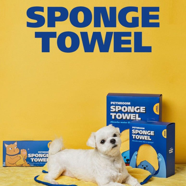PETHROOM Sponge Towel - EmpressKorea