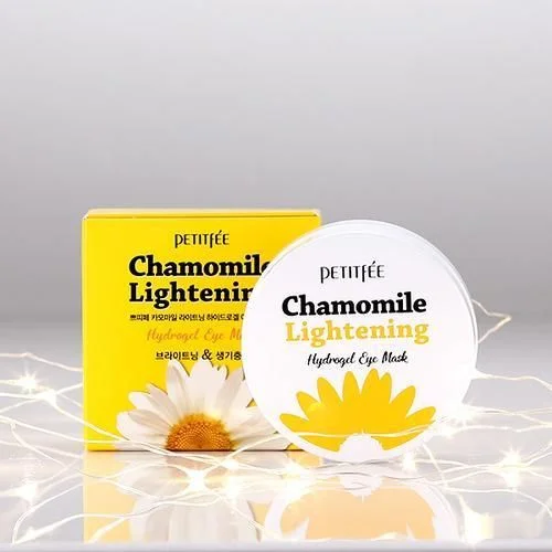 PETITFÉE Chamomile Lightening Eye Patch 84g 60pcs - EmpressKorea