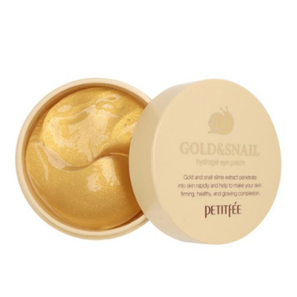 PETITFÉE Gold Snail Eye Patch 1.4g*60ea - EmpressKorea
