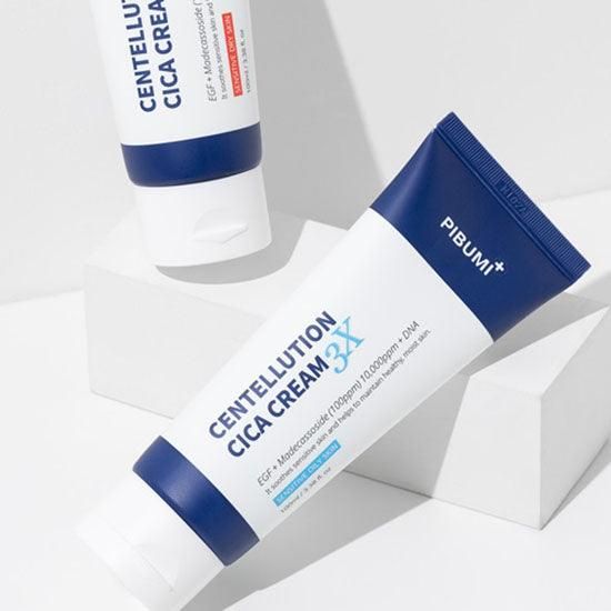 PIBUMI Centellution Cica Cream 3X (2 Types) 100ml - EmpressKorea