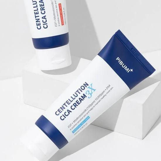 PIBUMI Centellution Cica Cream 3X (2 Types) 100ml - EmpressKorea