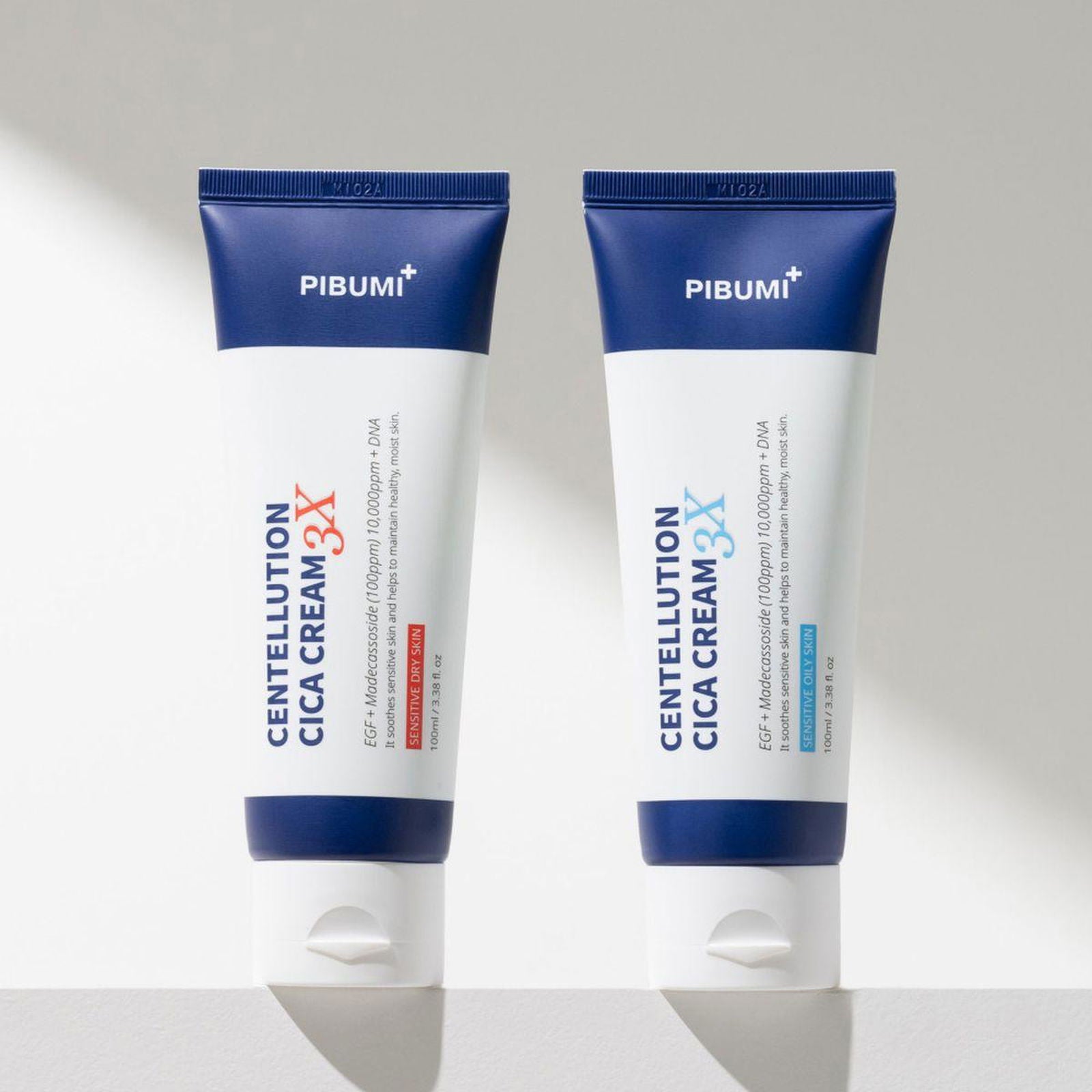 PIBUMI Centellution Cica Cream 3X (2 Types) 100ml - EmpressKorea