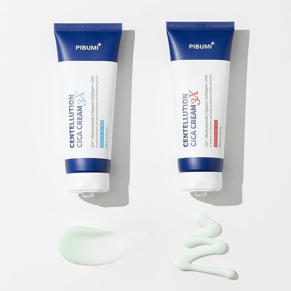 PIBUMI Centellution Cica Cream 3X (2 Types) 100ml - EmpressKorea