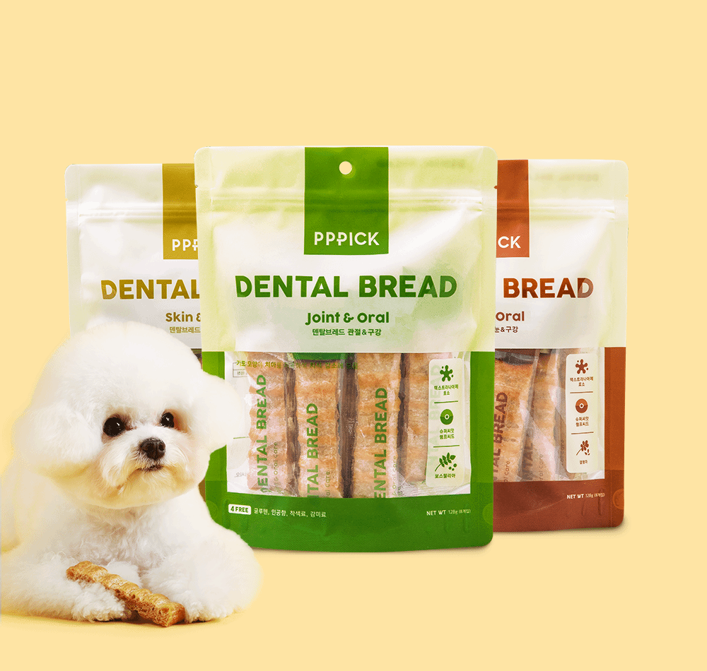 PPPICK Dental Bread 3Types 128g - EmpressKorea
