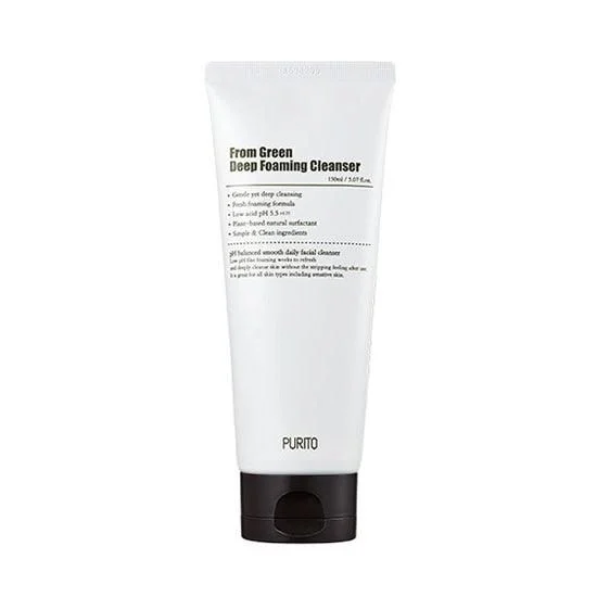 PURITO From Green Deep Foaming Cleansing Foam 150ml - EmpressKorea