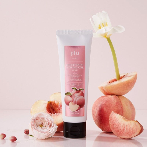 Plu Brightening Peeling Gel Peach 100g - EmpressKorea