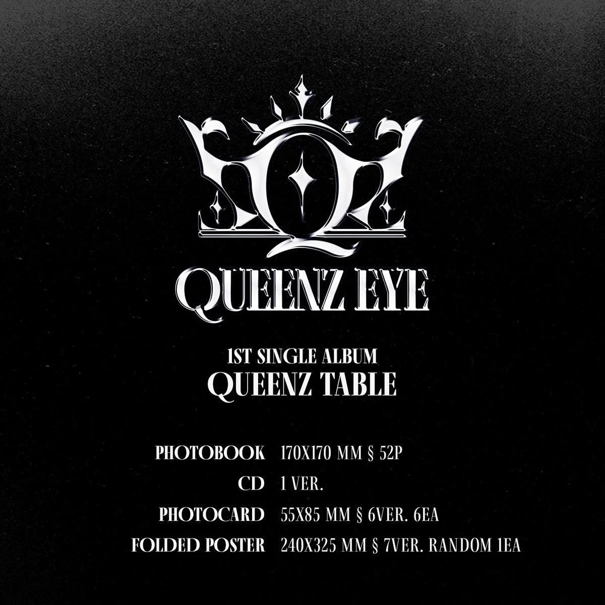 Queenz Eye - 1st Single Album: Queenz Table - EmpressKorea