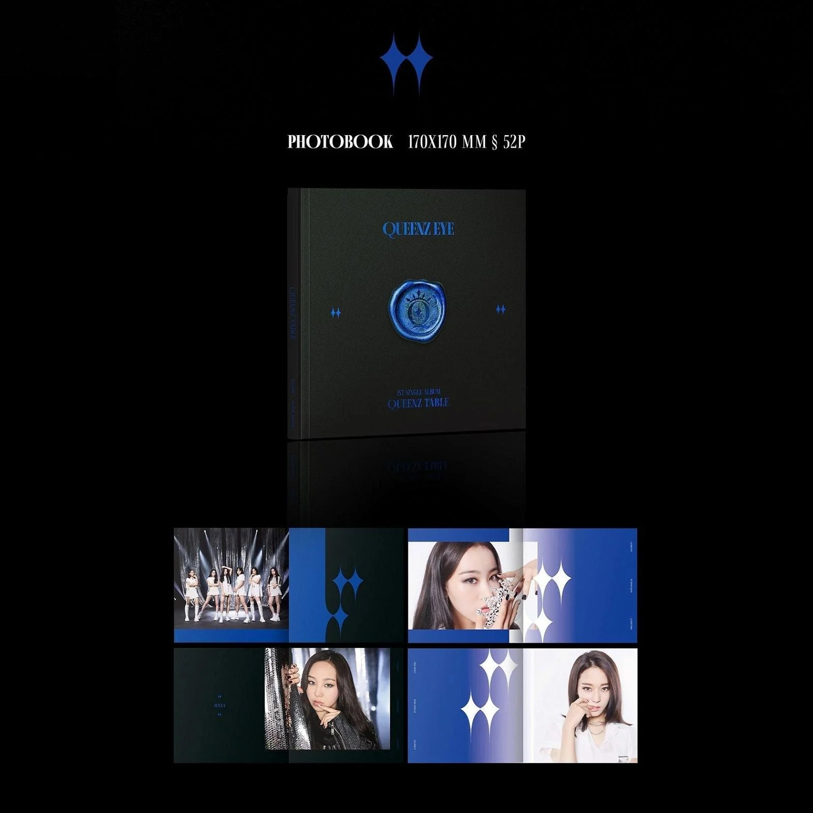 Queenz Eye - 1st Single Album: Queenz Table - EmpressKorea