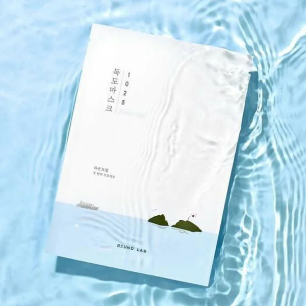 ROUND LAB 1025 DOKDO MOISTURE WATER GEL MASK 30ml*10pcs - EmpressKorea