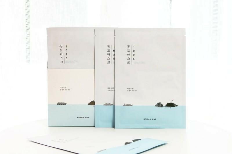 ROUND LAB 1025 DOKDO MOISTURE WATER GEL MASK 30ml*10pcs - EmpressKorea