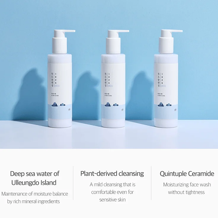 ROUND LAB 1025 Dokdo Cleansing Milk 200ml - EmpressKorea
