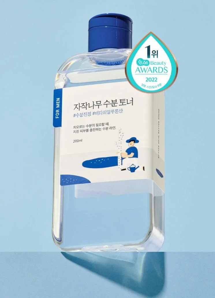 ROUND LAB For Men Birch Juice Moisturizing Toner 200ml - EmpressKorea