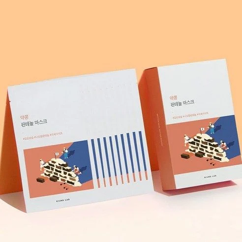 ROUND LAB Soybean Panthenol Mask Sheet 25ml*10pcs - EmpressKorea