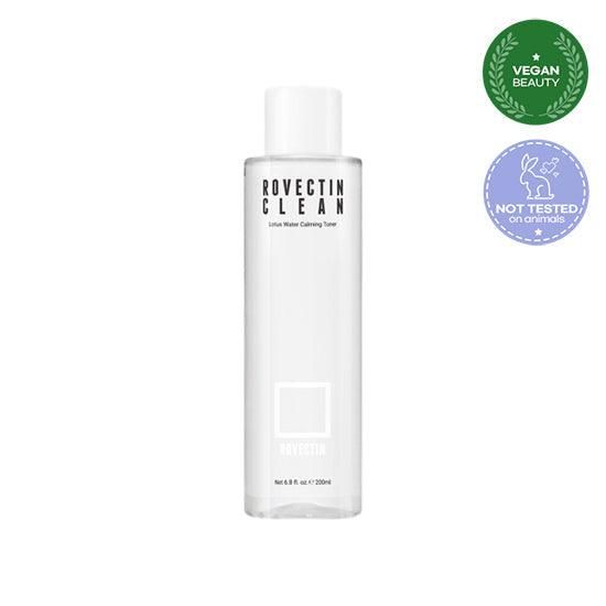 ROVECTIN Clean Lotus Water Calming Toner 200ml - EmpressKorea