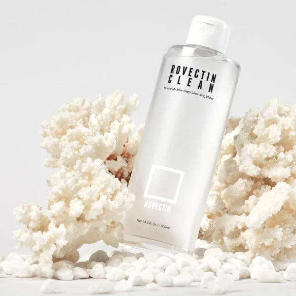 ROVECTIN Clean Marine Micellar Deep Cleansing Water 400ml - EmpressKorea