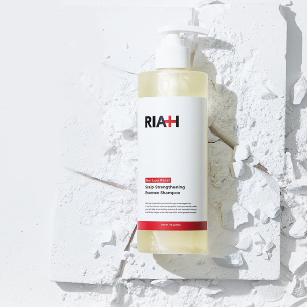 RIAH Hair Loss Relief Scalp Strengthening Essence Shampoo 400ml