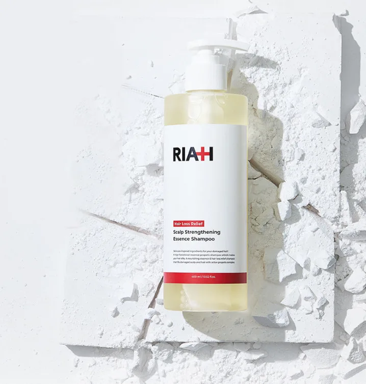 RIAH Hair Loss Relief Scalp Strengthening Essence Shampoo 400ml