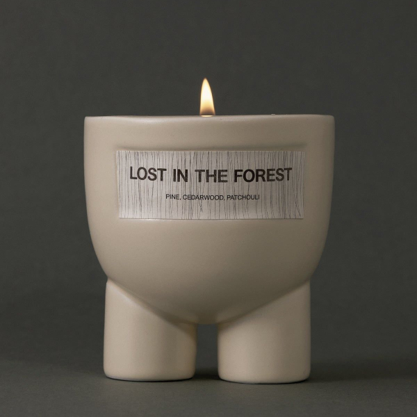 RboW LOST IN THE FOREST Scented Objet Candle 230g - EmpressKorea